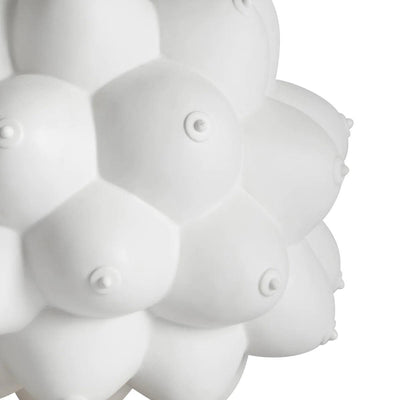 Jonathan Adler Dekoobjekt Skulptur Georgia Orb | Mattweiß