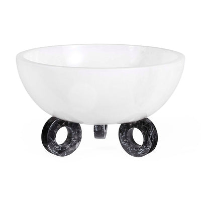 Jonathan Adler Dekoschale Mustique Disc Bowl | Schwarz & Weiß