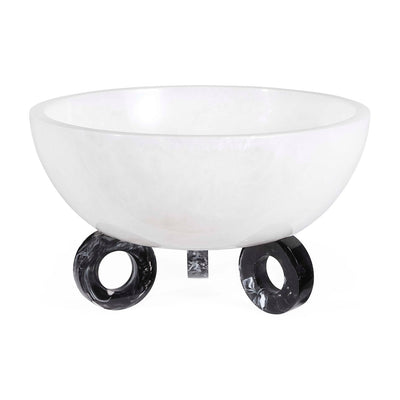 Jonathan Adler Dekoschale Mustique Disc Bowl | Schwarz & Weiß