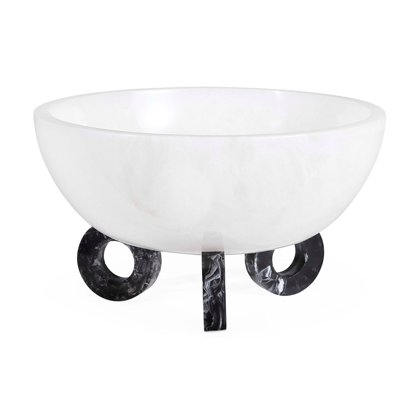Jonathan Adler Dekoschale Mustique Disc Bowl | Schwarz & Weiß