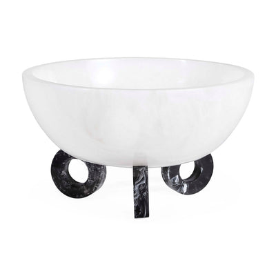 Jonathan Adler Dekoschale Mustique Disc Bowl | Schwarz & Weiß