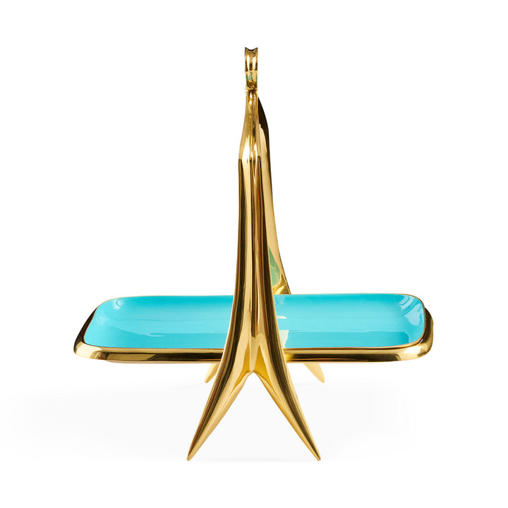 Jonathan Adler Dekoschale Oscar Bon Bon Tray | Aqua