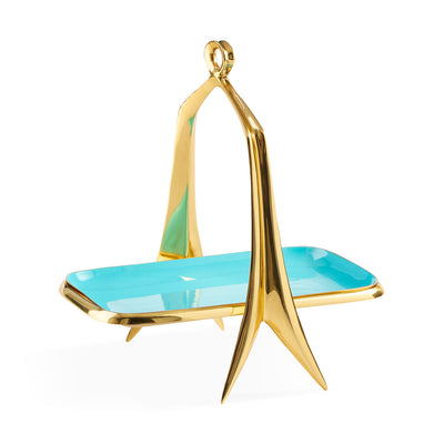 Jonathan Adler Dekoschale Oscar Bon Bon Tray | Aqua