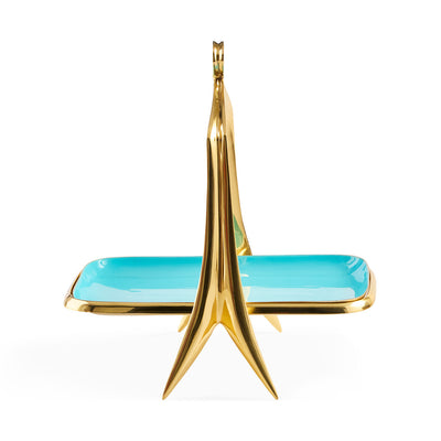 Jonathan Adler Dekoschale Oscar Bon Bon Tray | Aqua