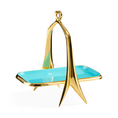 Jonathan Adler Dekoschale Oscar Bon Bon Tray | Aqua