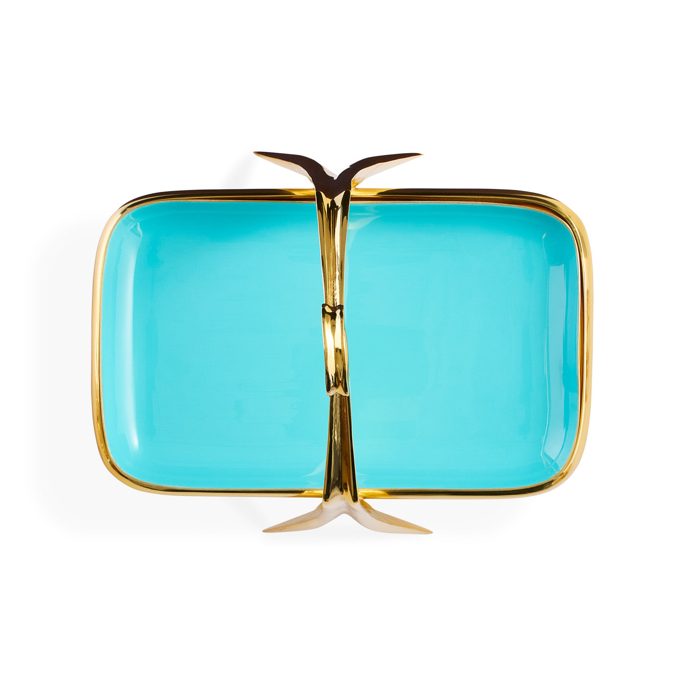 Jonathan Adler Dekoschale Oscar Bon Bon Tray | Aqua
