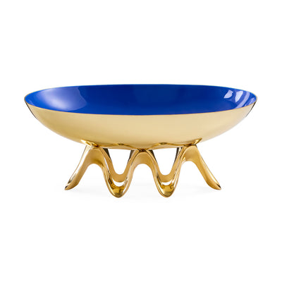 Jonathan Adler Dekoschale Oscar Long Bowl | Cobalt