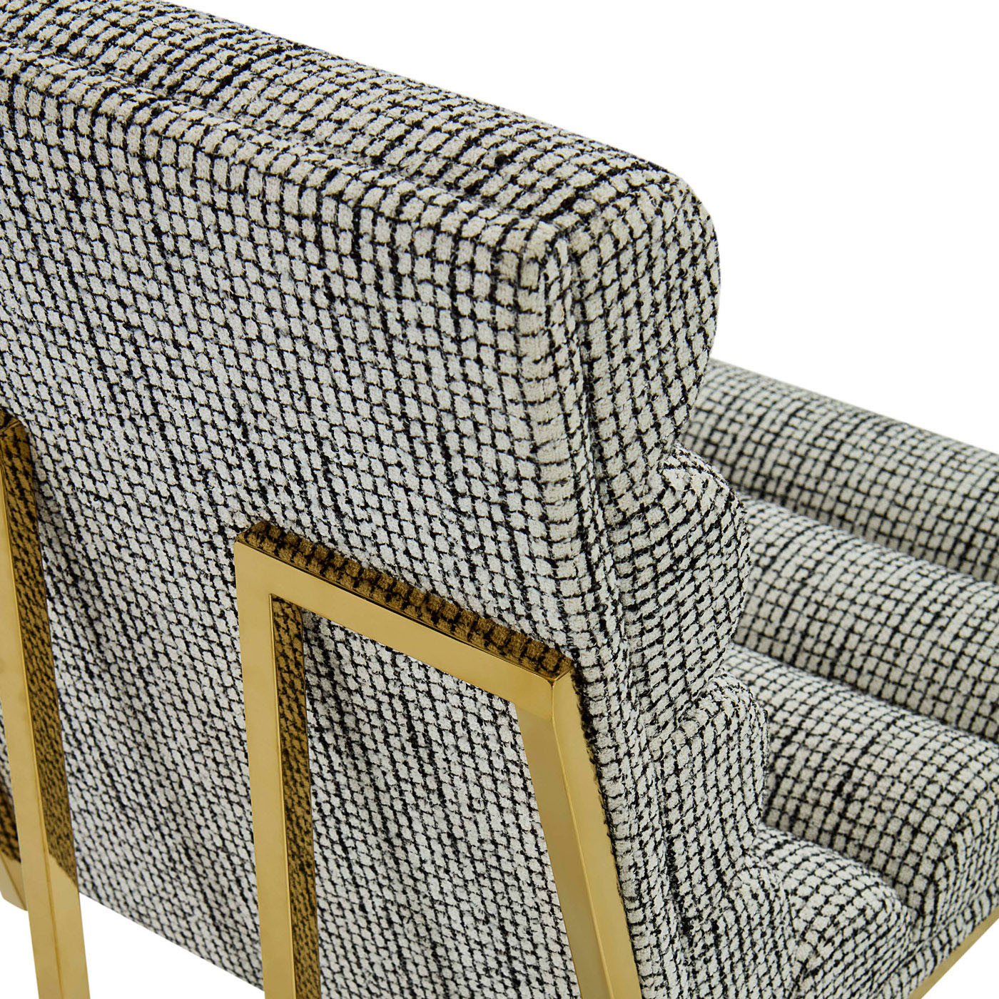 Jonathan Adler Esszimmerstuhl Goldfinger | Crosshatch