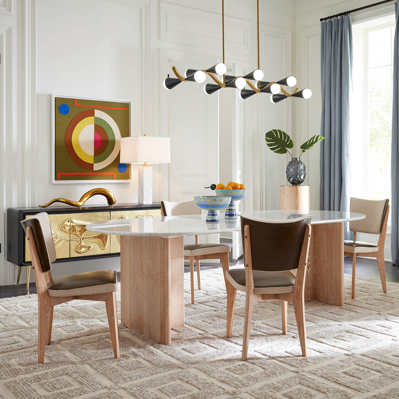 Jonathan Adler Esszimmerstuhl Rive Gauche