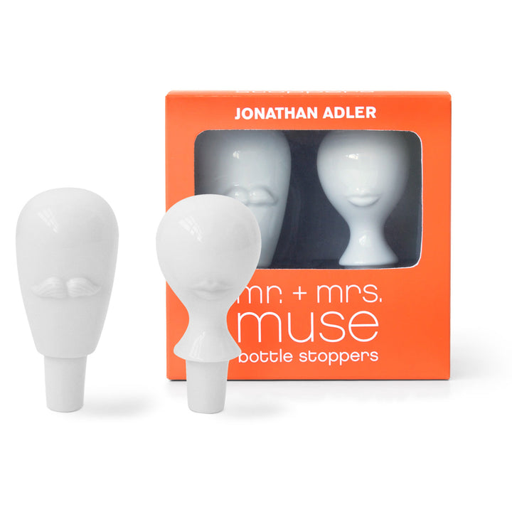 Jonathan Adler Flaschenverschluss Mr. & Mrs. Muse 2-teilig