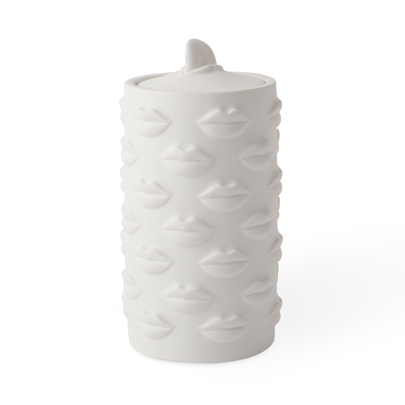 Jonathan Adler Gala Cookie Jar Keksdose aus Porzellan | Mattweiß