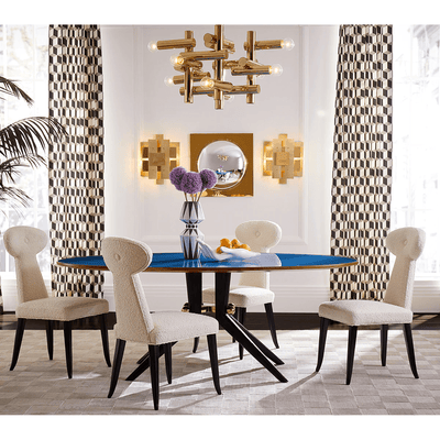 Jonathan Adler Gewölbter Spiegel Globo | Gold