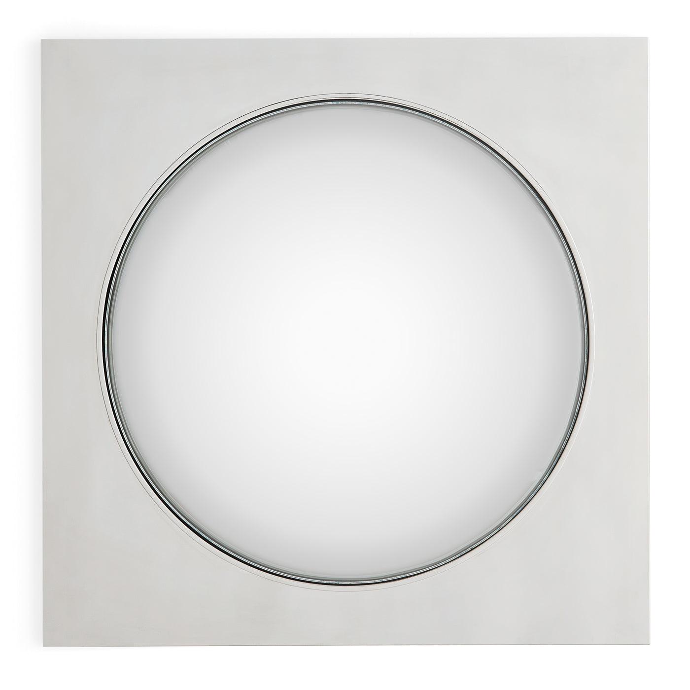 Jonathan Adler Gewölbter Spiegel Globo | Silber