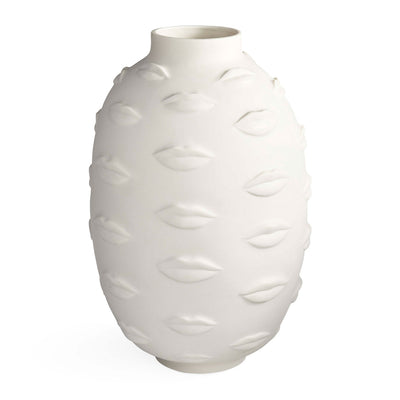 Jonathan Adler Giant Vase Gala Round | Mattweiß