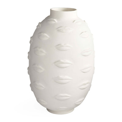 Jonathan Adler Giant Vase Gala Round | Mattweiß
