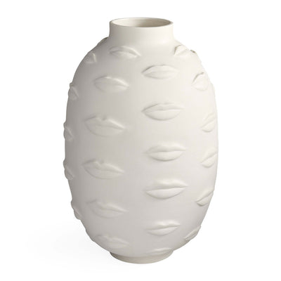 Jonathan Adler Giant Vase Gala Round | Mattweiß