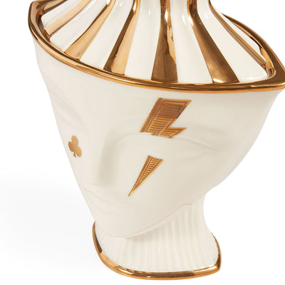 Jonathan Adler Gilded Giuliette Aufbewahrungsdose | Gold Glänzend