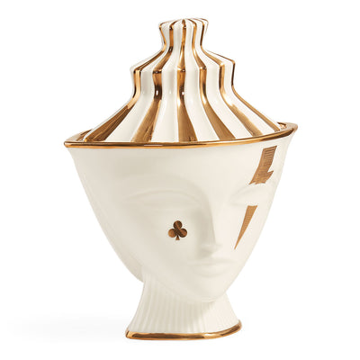 Jonathan Adler Gilded Giuliette Aufbewahrungsdose | Gold Glänzend