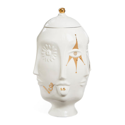Jonathan Adler Gilded Muse Vase Frida Urn | Gold-Glänzend