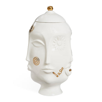 Jonathan Adler Gilded Muse Vase Frida Urn | Gold-Glänzend
