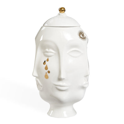 Jonathan Adler Gilded Muse Vase Frida Urn | Gold-Glänzend