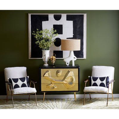 Jonathan Adler Gilded Vase Dora Maar Urn | Gold-Glänzend