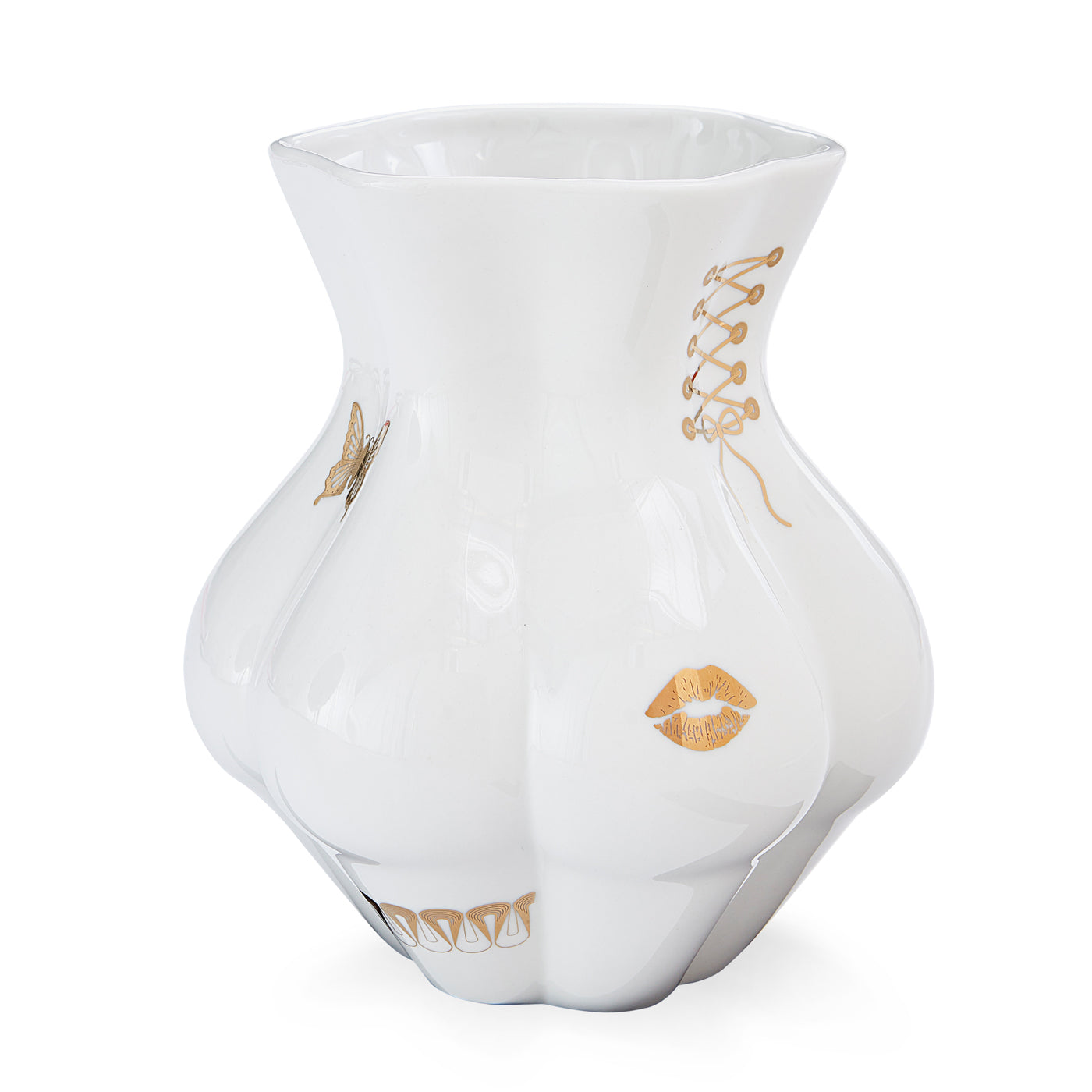 Jonathan Adler Gilded Vase Kiki´s Derriere | Gold-Glänzend