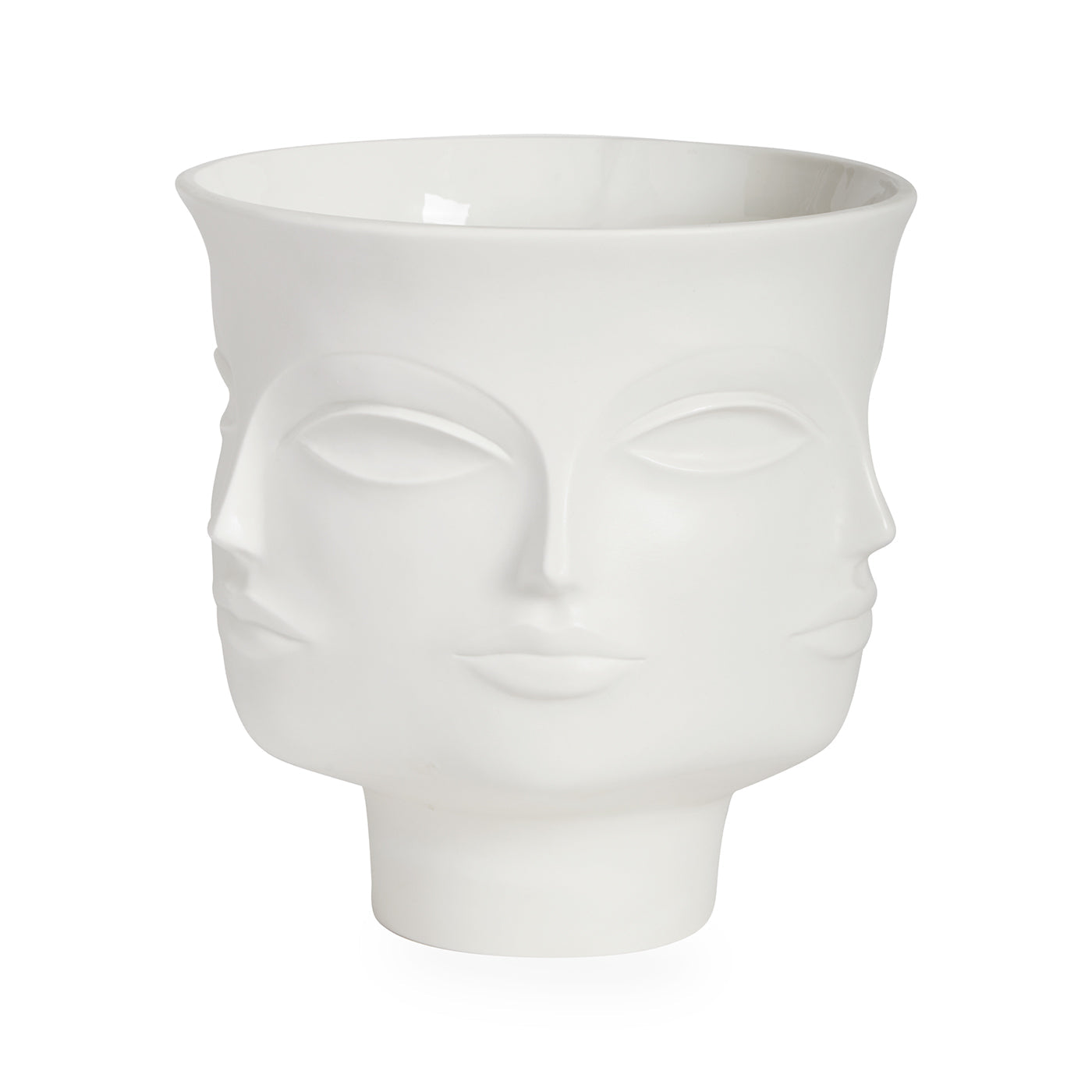 Jonathan Adler Große Schale Dora Maar Centerpiece Bowl | Mattweiß