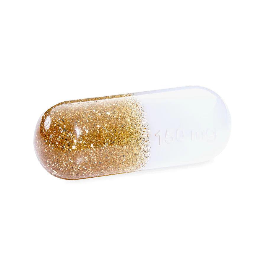 Jonathan Adler Jonathan Adler Dekoobjekt Pille Acryl small | Gold Glitter Codeso Living