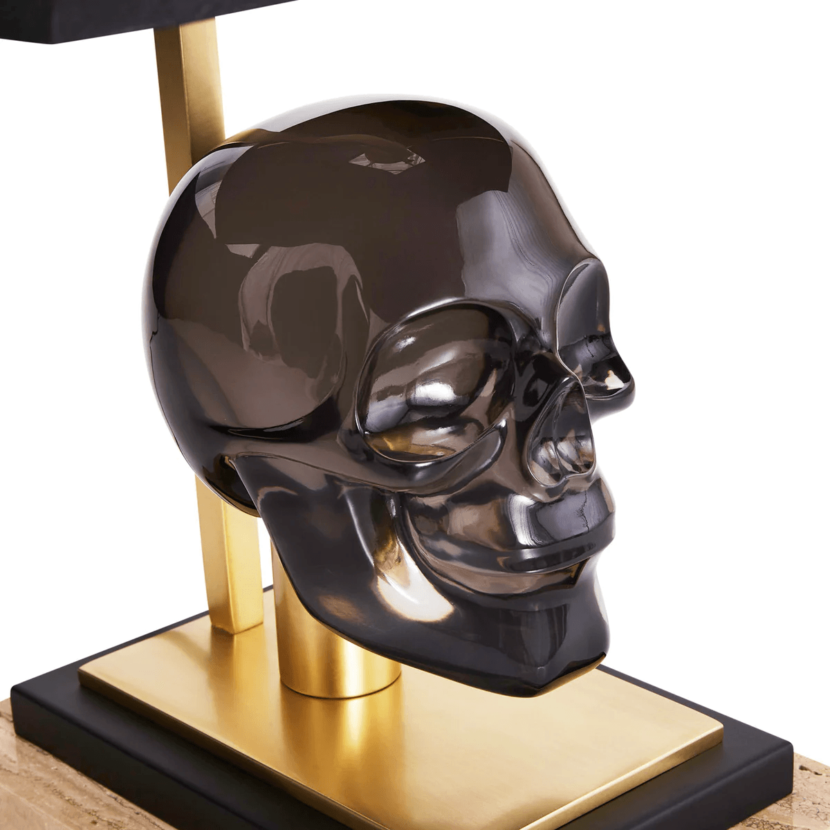 Jonathan Adler Jonathan Adler Tischlampe Skull | Schwarz Codeso Living