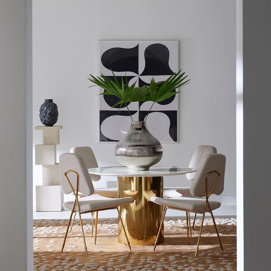 Jonathan Adler Jonathan Adler Vase Giant Amaryllis mit echtem Platin | H 45 cm Codeso Living
