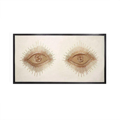 Jonathan Adler Wandbild Eyes Beaded Wall Art | 132x63,5 cm Codeso Living