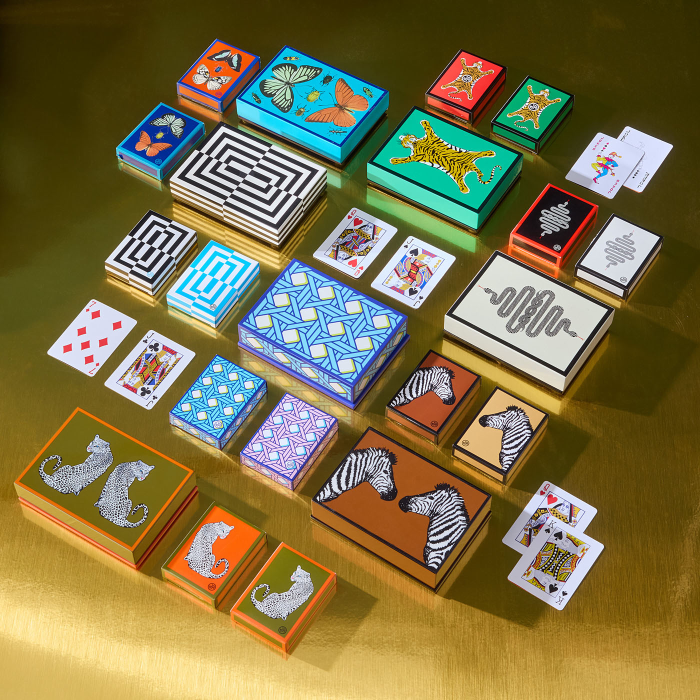 Jonathan Adler Kartenspiel Op Art Lacquer