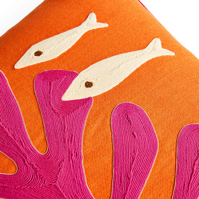 Jonathan Adler Kissen Playa Coral | 55x55 cm