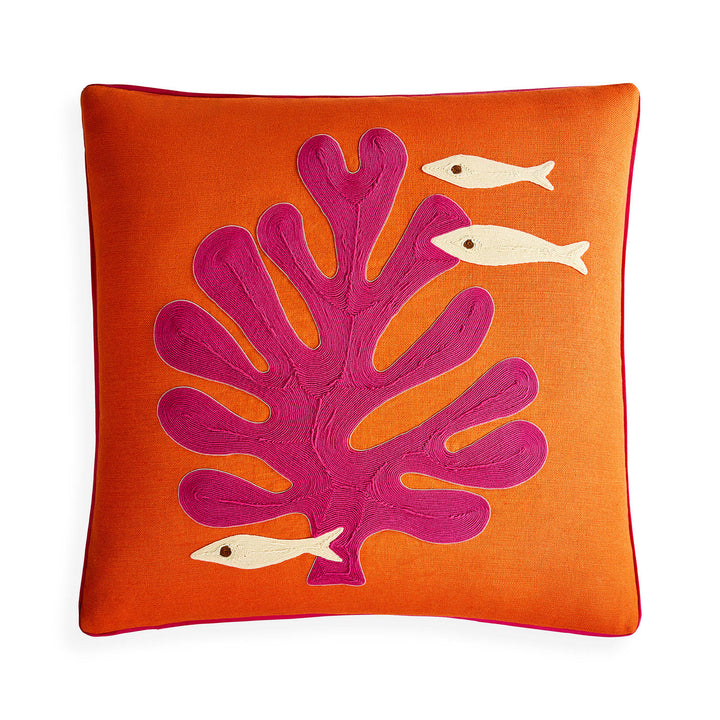 Jonathan Adler Kissen Playa Coral | 55x55 cm