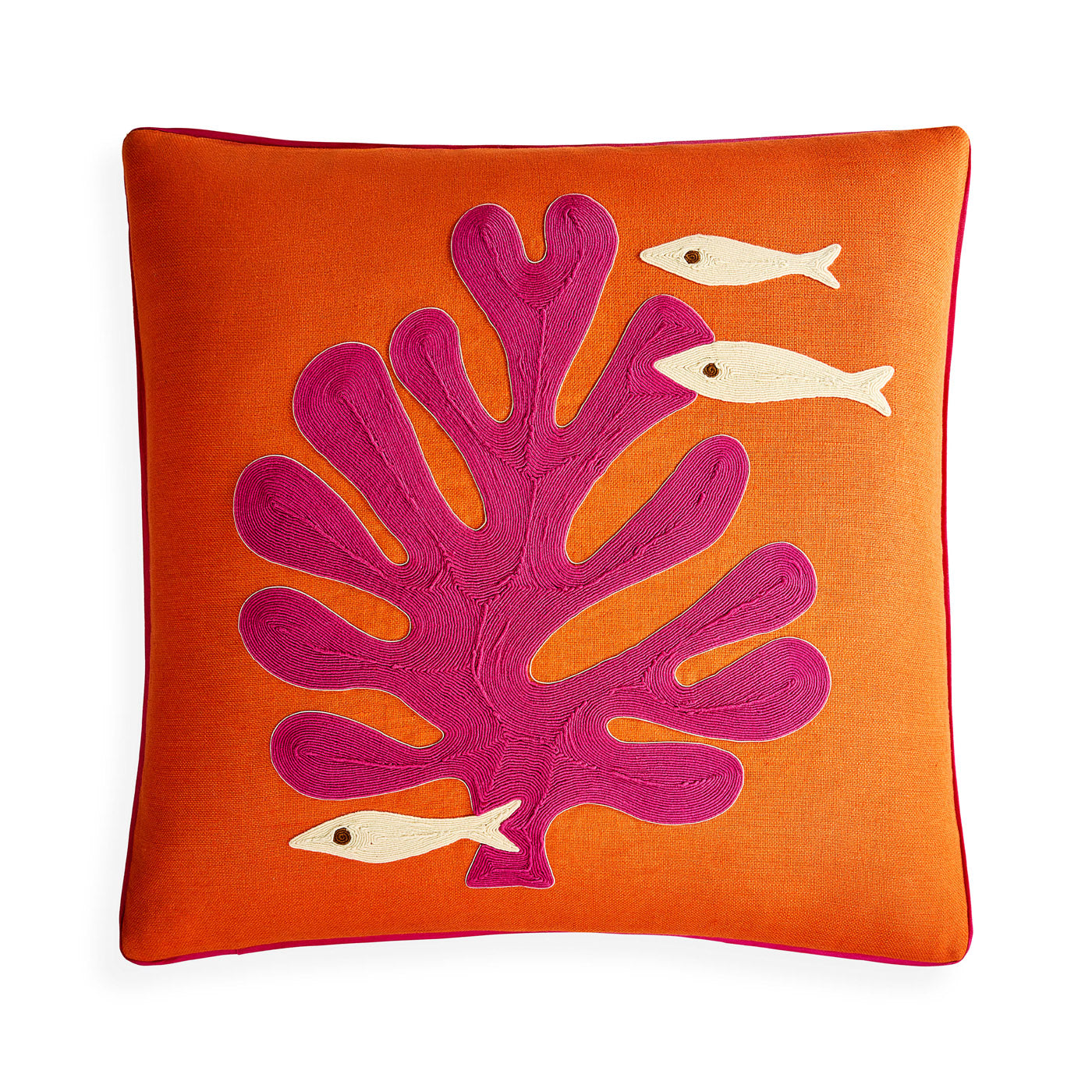 Jonathan Adler Kissen Playa Coral | 55x55 cm