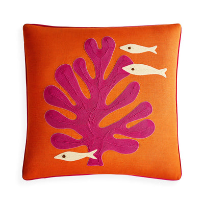 Jonathan Adler Kissen Playa Coral | 55x55 cm
