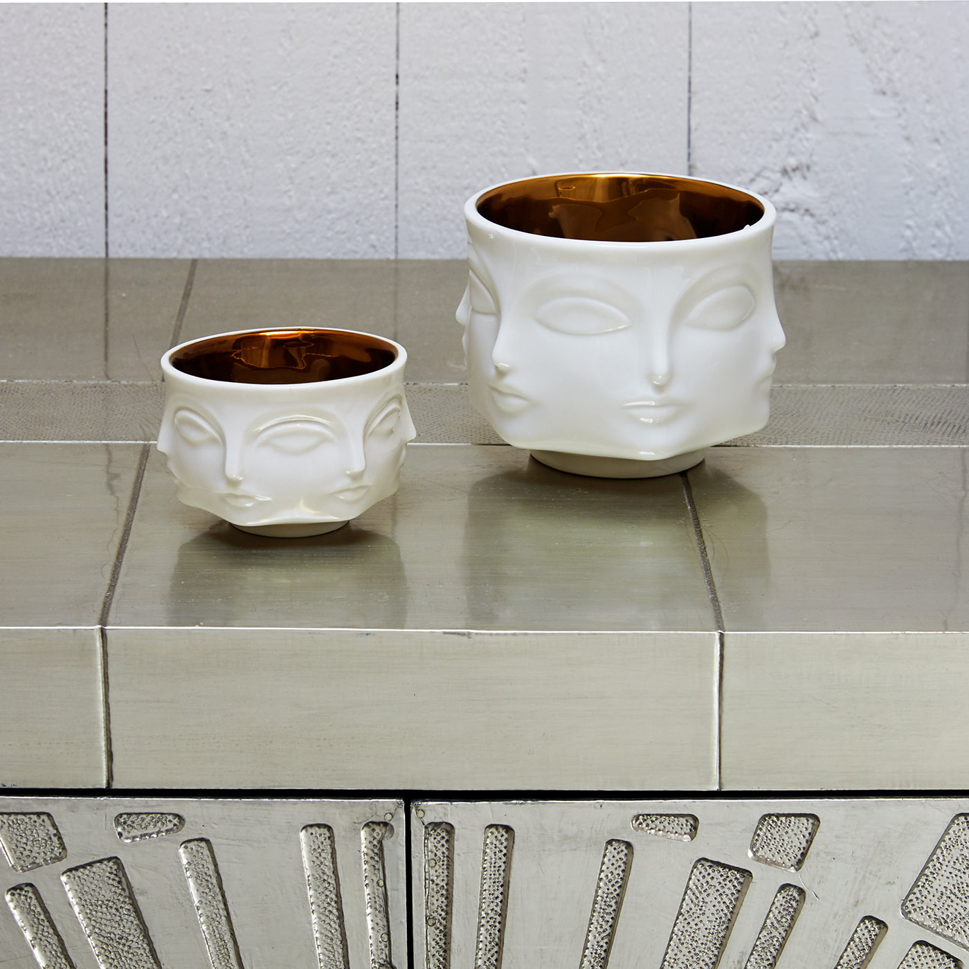 Jonathan Adler Kleine Schale Dora Maar Condiment Bowl | Glänzend Gold