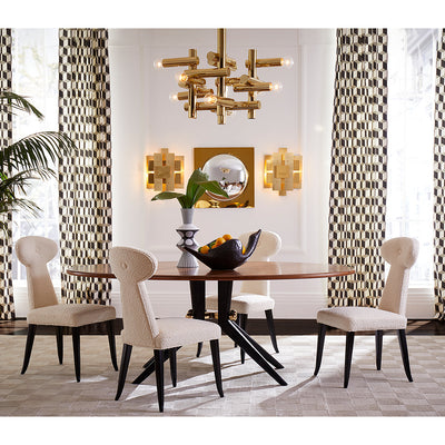 Jonathan Adler Kronleuchter Chandelier Milano Kinetic | Gold
