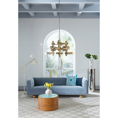 Jonathan Adler Kronleuchter Chandelier Milano Kinetic | Gold