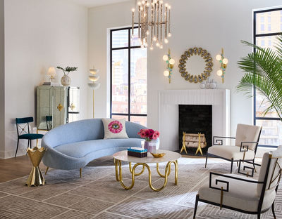 Jonathan Adler Lounge-Chair Sessel Rider | Lucerne Oyster