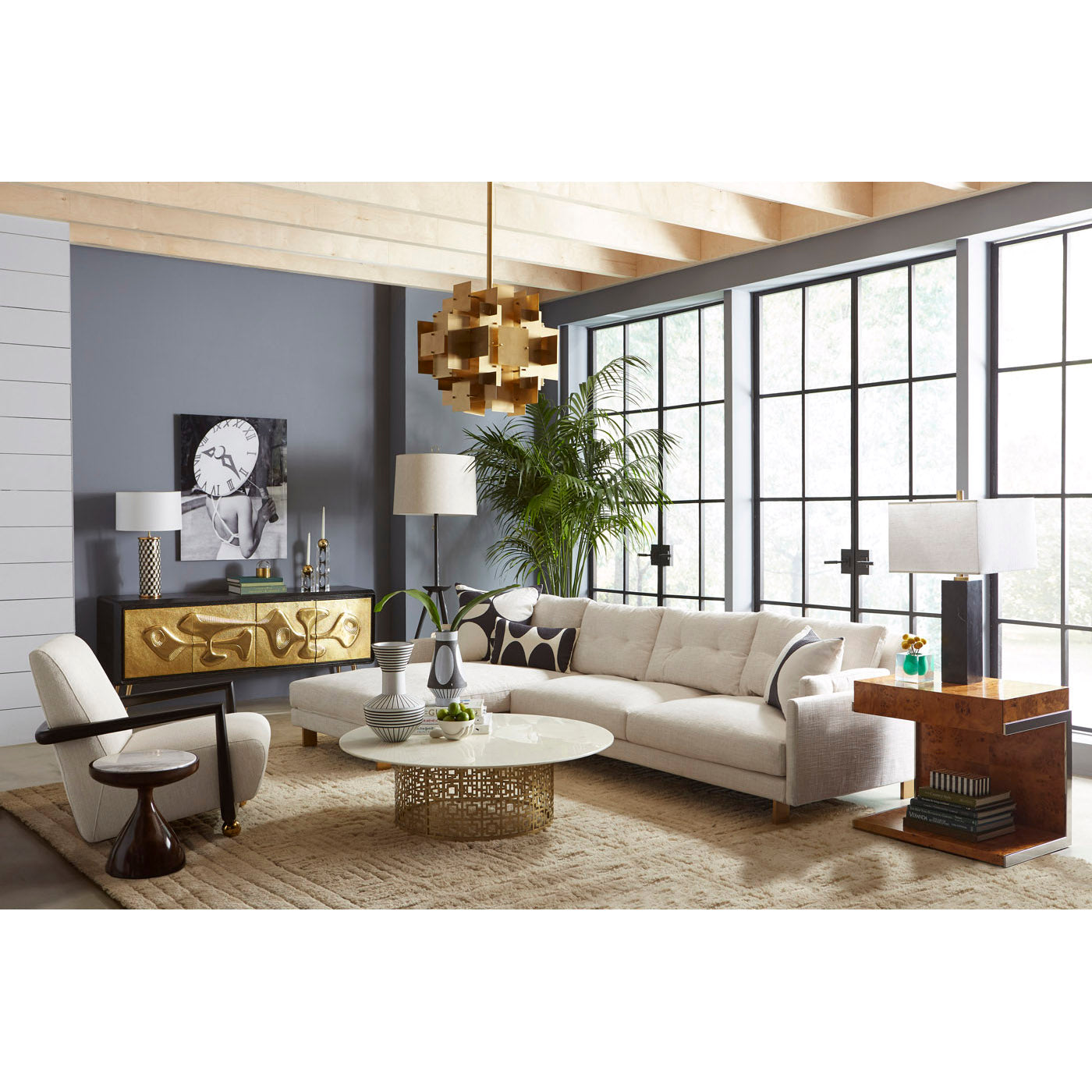Jonathan Adler Loungesessel St. Germain | Belfast Stone