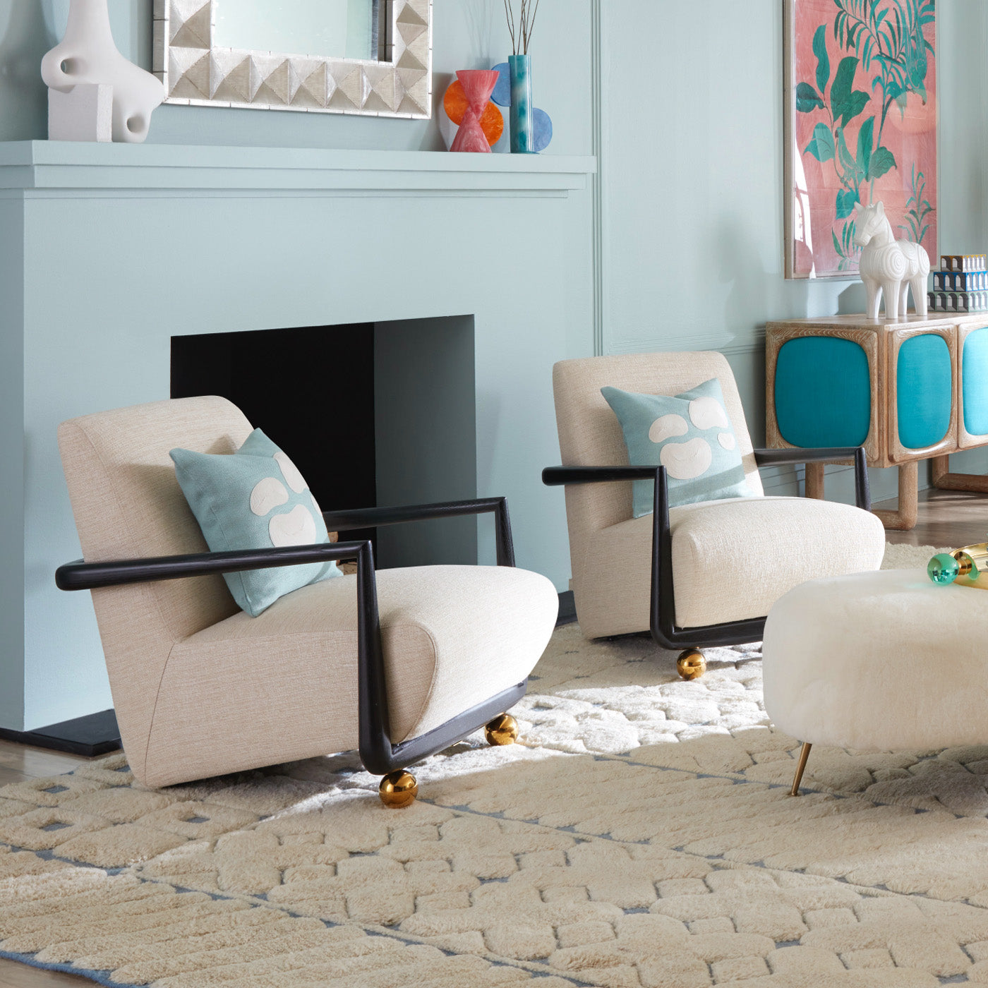 Jonathan Adler Loungesessel St. Germain | Belfast Stone