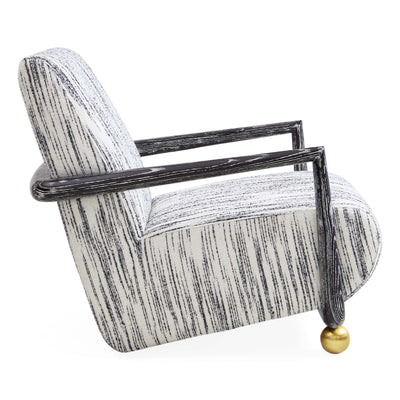 Jonathan Adler Loungesessel St. Germain | Stratus Black Ivory