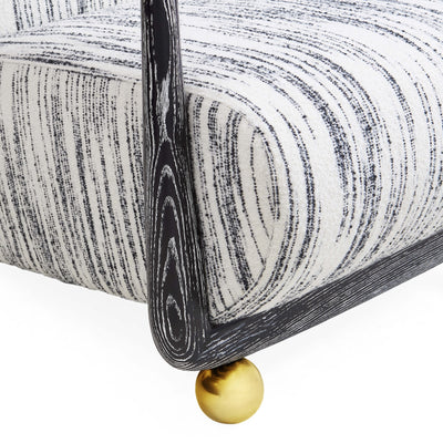 Jonathan Adler Loungesessel St. Germain | Stratus Black Ivory