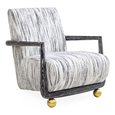 Jonathan Adler Loungesessel St. Germain | Stratus Black Ivory