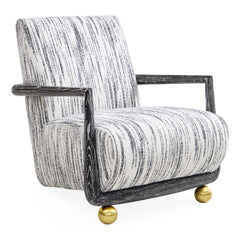 Jonathan Adler Loungesessel St. Germain | Stratus Black Ivory