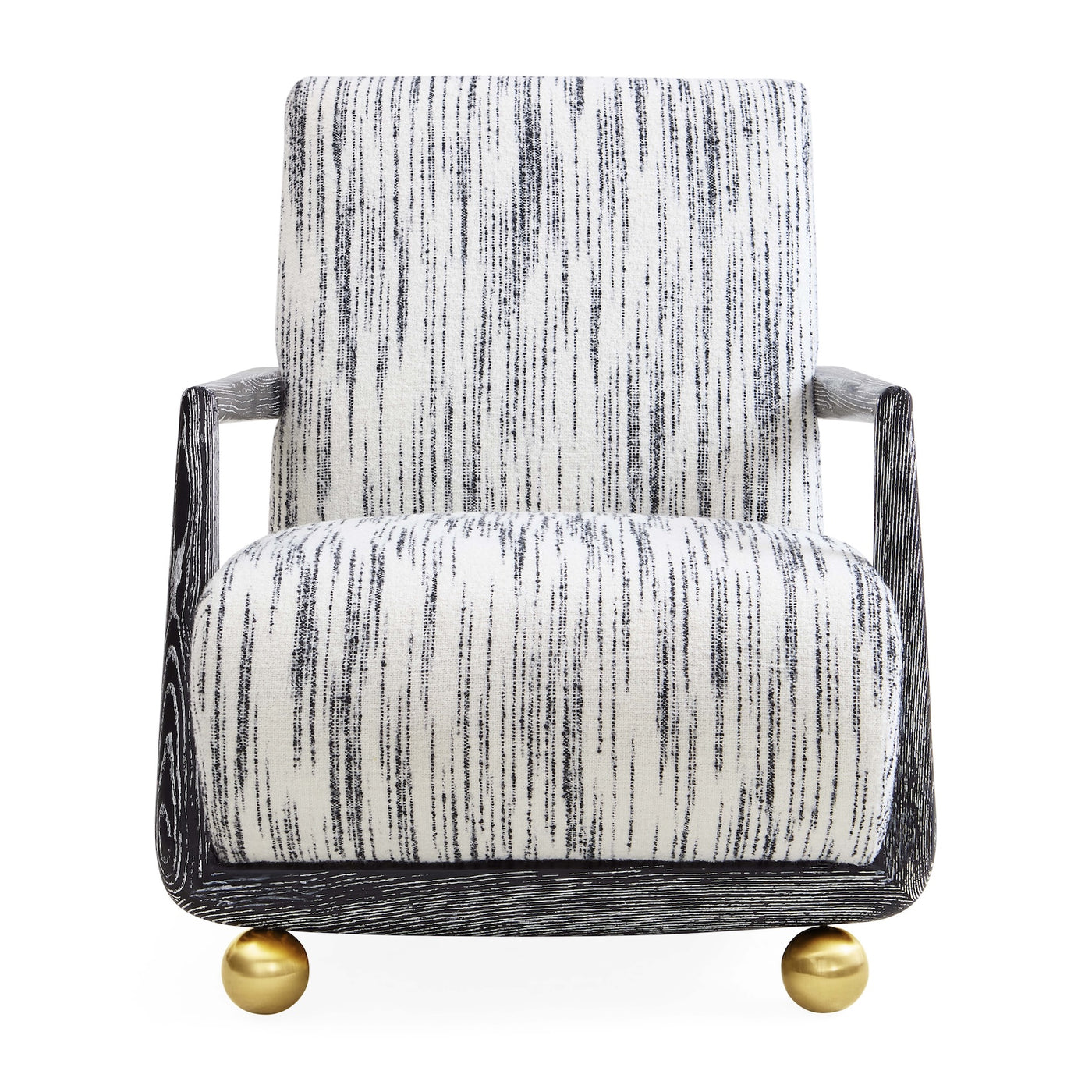 Jonathan Adler Loungesessel St. Germain | Stratus Black Ivory