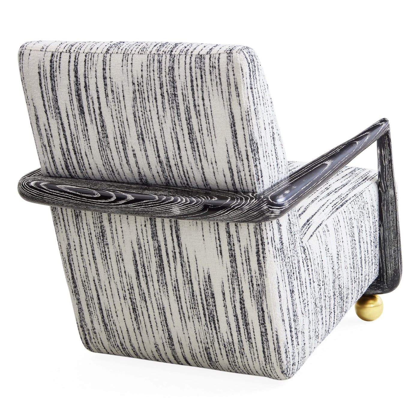 Jonathan Adler Loungesessel St. Germain | Stratus Black Ivory