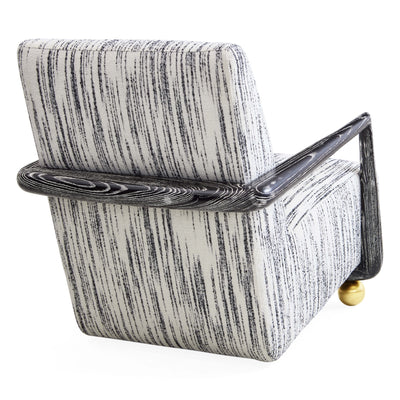 Jonathan Adler Loungesessel St. Germain | Stratus Black Ivory